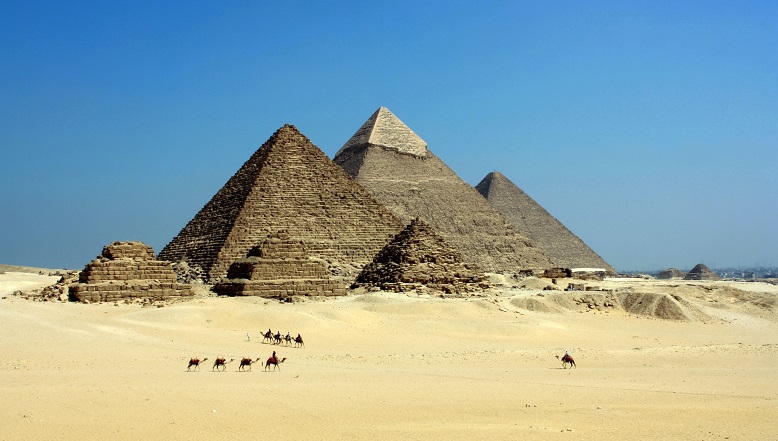 Pyramids of Giza Booked My Mini Round the World Trip with Aeroplan